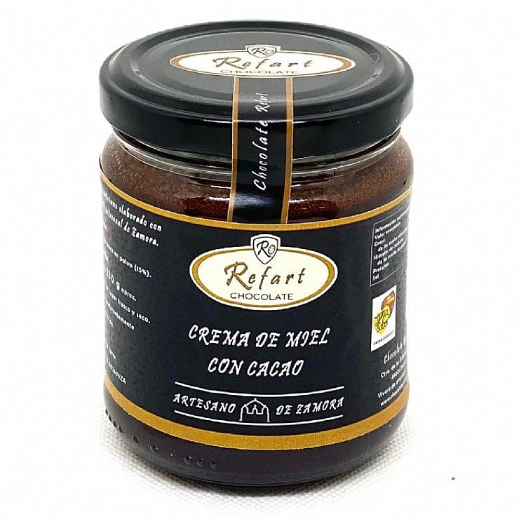 Crema de miel con cacao - Bendito Sabor