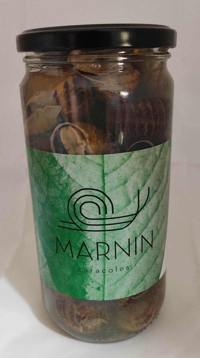 Tarro de caracoles cocidos al natural 660 gr. - Bendito Sabor