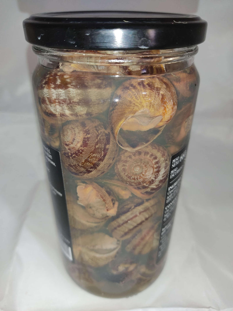 Tarro de caracoles cocidos al natural 660 gr. - Bendito Sabor