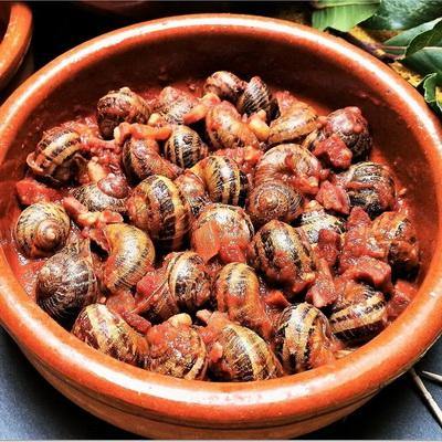 Caracoles cocidos al natural. Pack de 6 tarros de cristal de 660 gr. - Bendito Sabor